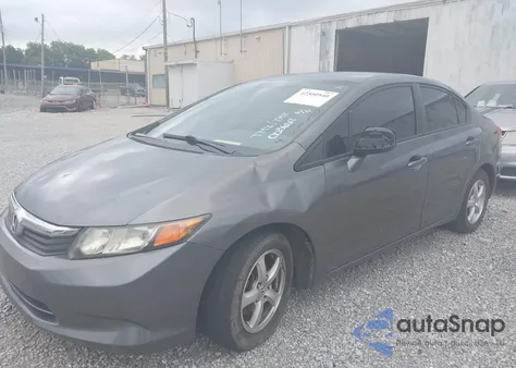 2012 Honda Civic Sdn Cng/Natural Gas z USA, uszkodzony, nr VIN 19XFB5F53CE003667